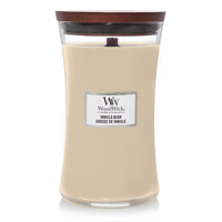 WoodWick vanilla bean large candle