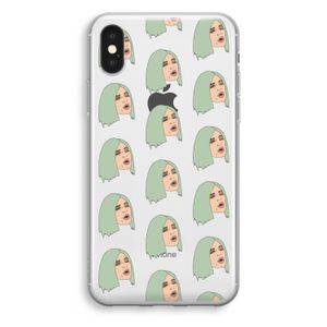 King Kylie: iPhone XS Transparant Hoesje