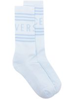 Versace chaussettes à logo 90s Vintage - Bleu - thumbnail