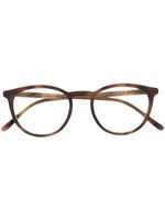 Mykita lunettes de vue Davu à monture ronde - Marron