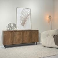 Livingfurn Dressoir Elan Mangohout, 180cm - Bruin