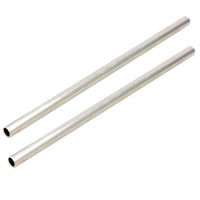 Benel Aluminium Koker 2 st. voor Achtergrondrollen 100 cm x 5,5 cm x 2,5 mm - thumbnail