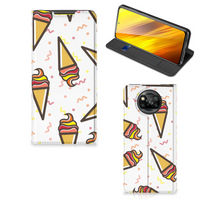 Xiaomi Poco X3 Pro | Poco X3 Flip Style Cover Icecream - thumbnail