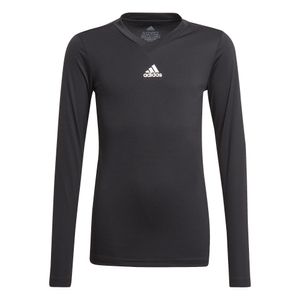 adidas Team Ondershirt Lange Mouwen Kids Zwart