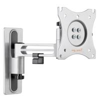 my wall TV-muurbeugel voor campers, HC1-2L, tv-wandhouder voor camper en caravan, televisiehouder, draaibaar, kantelbaar, VESA-compatibel, beeldschermhouder