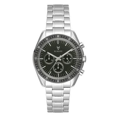 Renard horloge Sportif RD661SS97SS1 zilver/zwart Renard horloge Sportif RD661SS97SS1 zilver/zwart