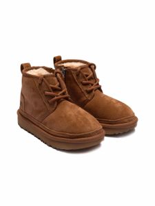 UGG Kids bottes Neumel II en daim - Marron