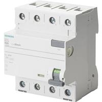 SIEMENS - Siemens 5SV33446 FI-veiligheidsschakelaar 3P+N TypA 30mA 40A 400V