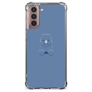 Samsung Galaxy S21 Plus Stevig Bumper Hoesje Baby Rhino