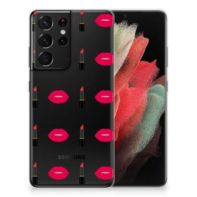 Samsung Galaxy S21 Ultra TPU bumper Lipstick Kiss Samsung Galaxy S21 Ultra TPU bumper Lipstick Kiss