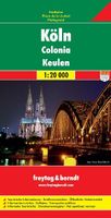 Stadsplattegrond Keulen - Köln | Freytag & Berndt - thumbnail