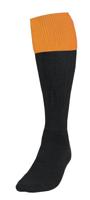 Precision voetbalsokken Turnover junior nylon oranje/zwart
