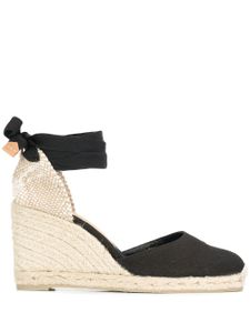 Castañer espadrilles compensées - Noir