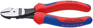 Knipex 74 02 160 74 02 160 Werkplaats Kracht-zijsnijtang Met facet 160 mm