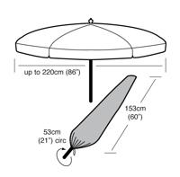 Garland Parasol - beschermer (220cm) - thumbnail