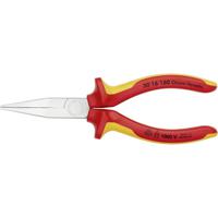 Knipex 30 16 160 VDE Platte tang Recht 160 mm - thumbnail