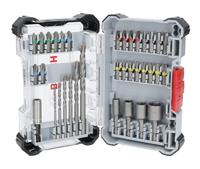 Bosch 35 x extra harde schroefbit- en CYL-3 boorset, 35-delig (197 x 110,5 mm, professionele accessoires schroevendraaier, boormachine)