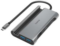 Hama Connect2Mobile 7-poorts USB 3.2 Gen 1 Hub (USB 3.0) met snellaadpoort, met USB-C stekker, Ultra