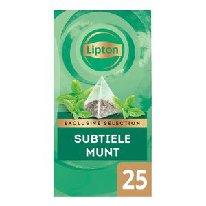 Lipton - Exclusive Selection Subtiele munt - 25 zakjes