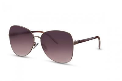 CWI zonnebril dames vlinder cat.3 zilver/roze (CWI1551) CWI zonnebril dames vlinder cat.3 zilver/roze (CWI1551)
