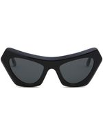 Marni lunettes de soleil Devil's Pool - Noir