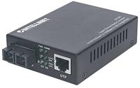 Intellinet 507349 Gigabit Ethernet singlemode mediaconter zwart