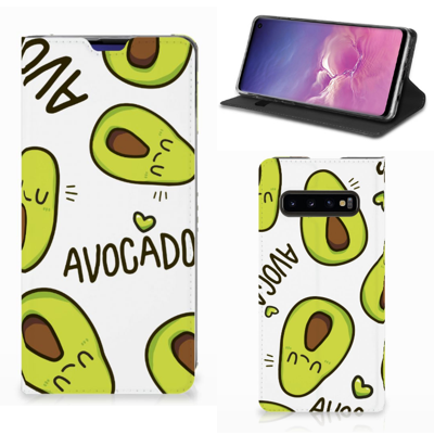 Samsung Galaxy S10 Magnet Case Avocado Singing