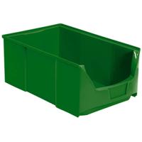 977516 Zichtbak Geschikt voor levensmiddelen (b x h x d) 300 x 200 x 510 mm Groen 6 stuk(s)