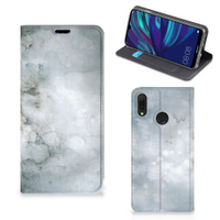 Bookcase Huawei Y7 hoesje Y7 Pro (2019) Painting Grey - thumbnail