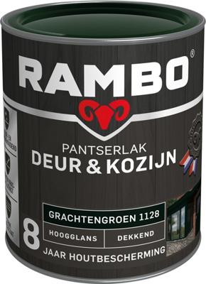 Rambo Pantserlak Deur & Kozijn Hoogglans Dekkend - Grachtengroen