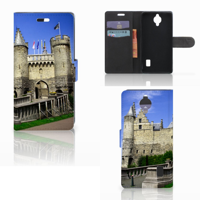 Huawei Y635 Flip Cover Kasteel