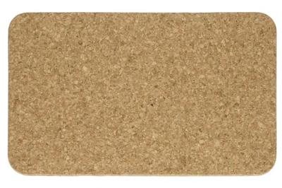 Cosy & Trendy Onderzetter Kurk Rechthoek - 2 Stuks