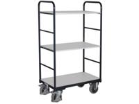 VARIOfit SW-500.258 Etagewagen ESD Staal Poedercoating Laadvermogen (max.): 250 kg Grafietgrijs (RAL 7024)