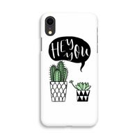 Hey you cactus: iPhone XR Volledig Geprint Hoesje - thumbnail