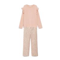 Mango Kids pyjama lichtroze