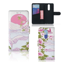 Alcatel 3 (2019) Telefoonhoesje met Pasjes Bird Standing