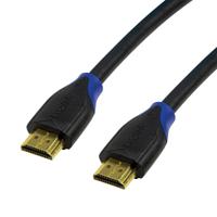 LogiLink CH0064 HDMI-kabel HDMI Aansluitkabel HDMI-A-stekker, HDMI-A-stekker 5.00 m Zwart 4K UHD, Audio Return Channel (ARC), Vergulde steekcontacten - thumbnail