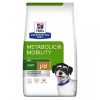 Hill&apos;s Prescription Diet J/D Weight Metabolic + Mobility Mini hondenvoer met kip 3 kg - thumbnail