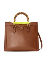 Gucci sac cabas Diana médium - Marron - thumbnail