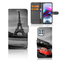 Motorola Moto G100 Flip Cover Eiffeltoren - thumbnail