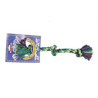 Happy Pet Flossin Fun 3 knopen touw speelgoed voor honden, klein