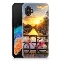 Samsung Galaxy Xcover 6 Pro Siliconen Back Cover Amsterdamse Grachten - thumbnail