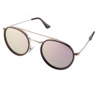 Kost zonnebril unisex bruin/panter/goud/roze (20 125)