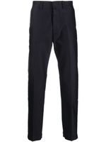 TOM FORD pantalon chino en coton à coupe droite - Bleu