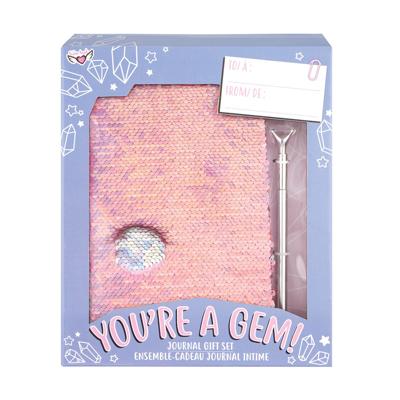 Crayola dagboekset You're a Gem! meisjes zilver 2-delig Crayola dagboekset You're a Gem! meisjes zilver 2-delig