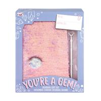 Crayola dagboekset You're a Gem! meisjes zilver 2-delig