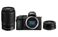 Nikon Z 50 + 16-50mm+ 50-250mm MILC 20,9 MP CMOS 5568 x 3712 Pixels Zwart - thumbnail