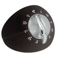 Metaltex Kookwekker Sinatra Design Rvs Zwart/chroom