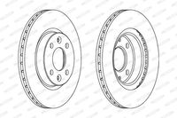 Remschijf DDF1096C - thumbnail