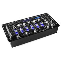 Skytec STM-3007 6-kanaals DJ-mixer Bluetooth USB SD MP3